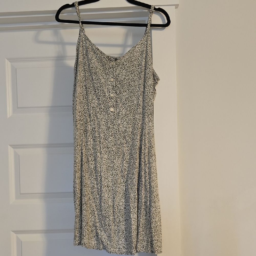 GAP Green and White Mini Dress